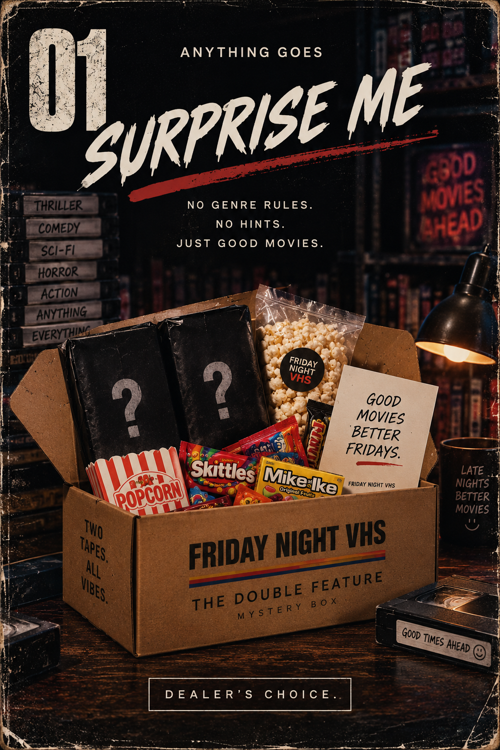 Surprise Me Double Feature Mystery Box