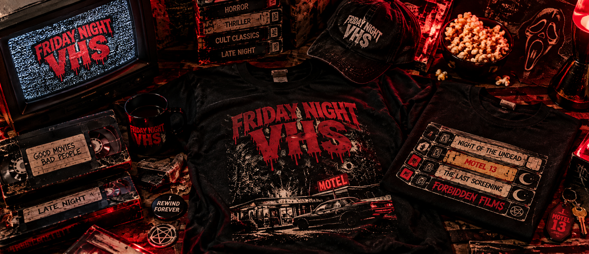 Friday Night VHS original merchandise
