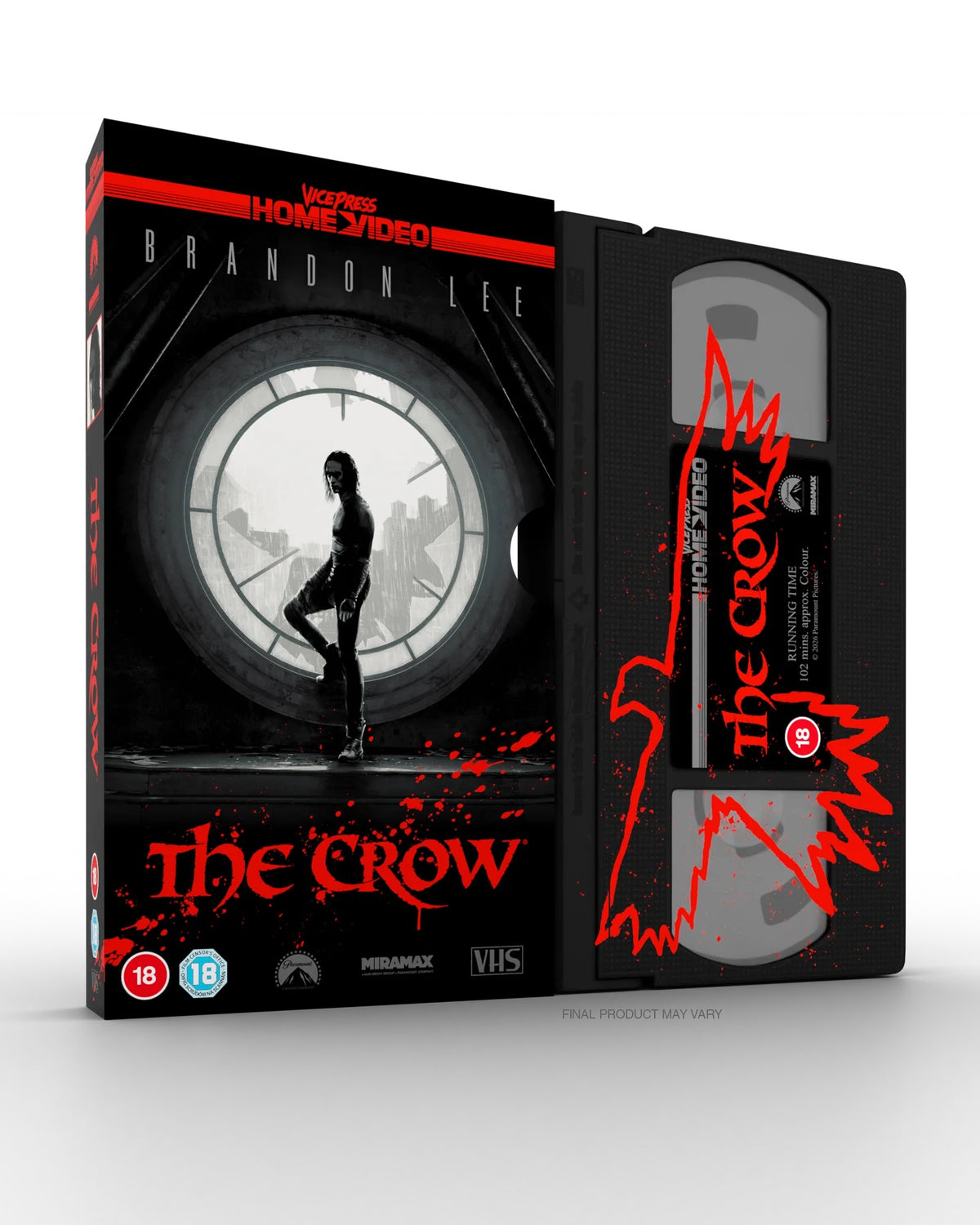 The Crow VHS