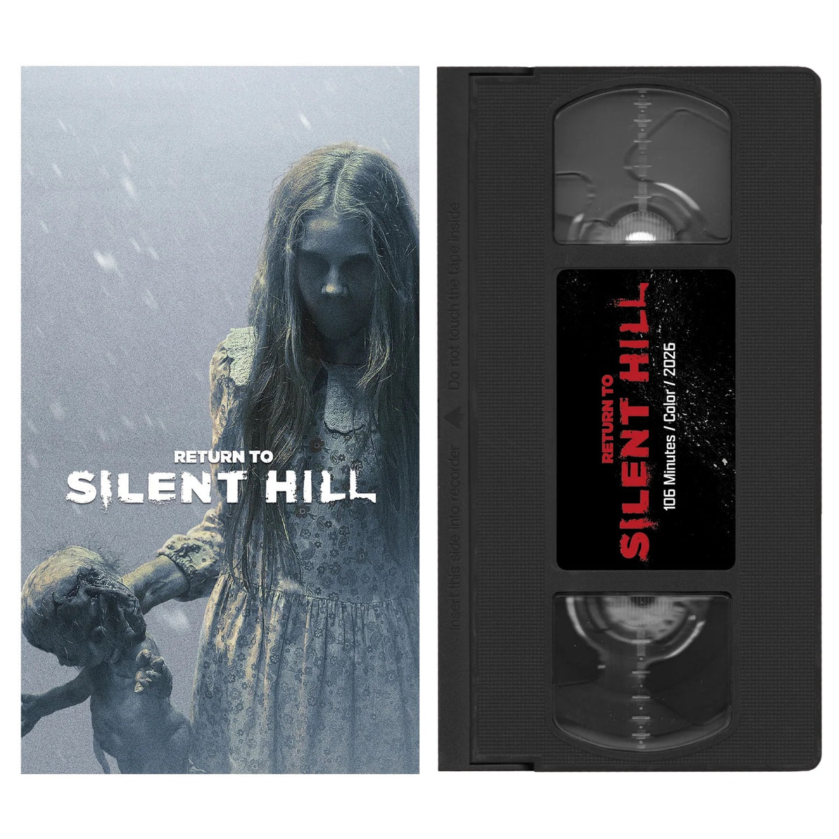 Return to Silent Hill VHS — Black Tape