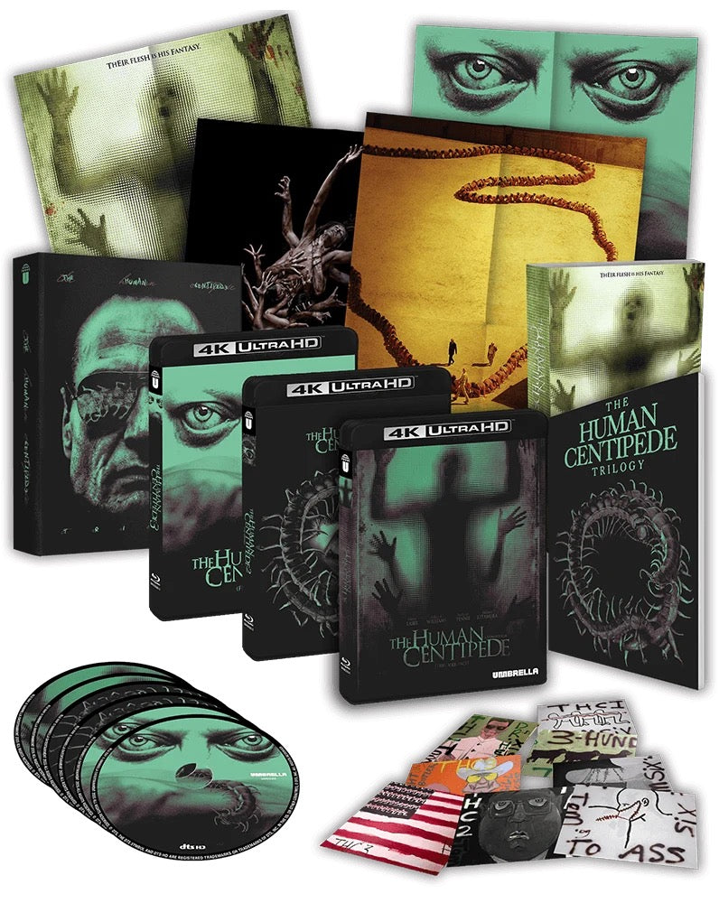 100% Medically Accurate: The Human Centipede Trilogy — VHS Collector’s Edition